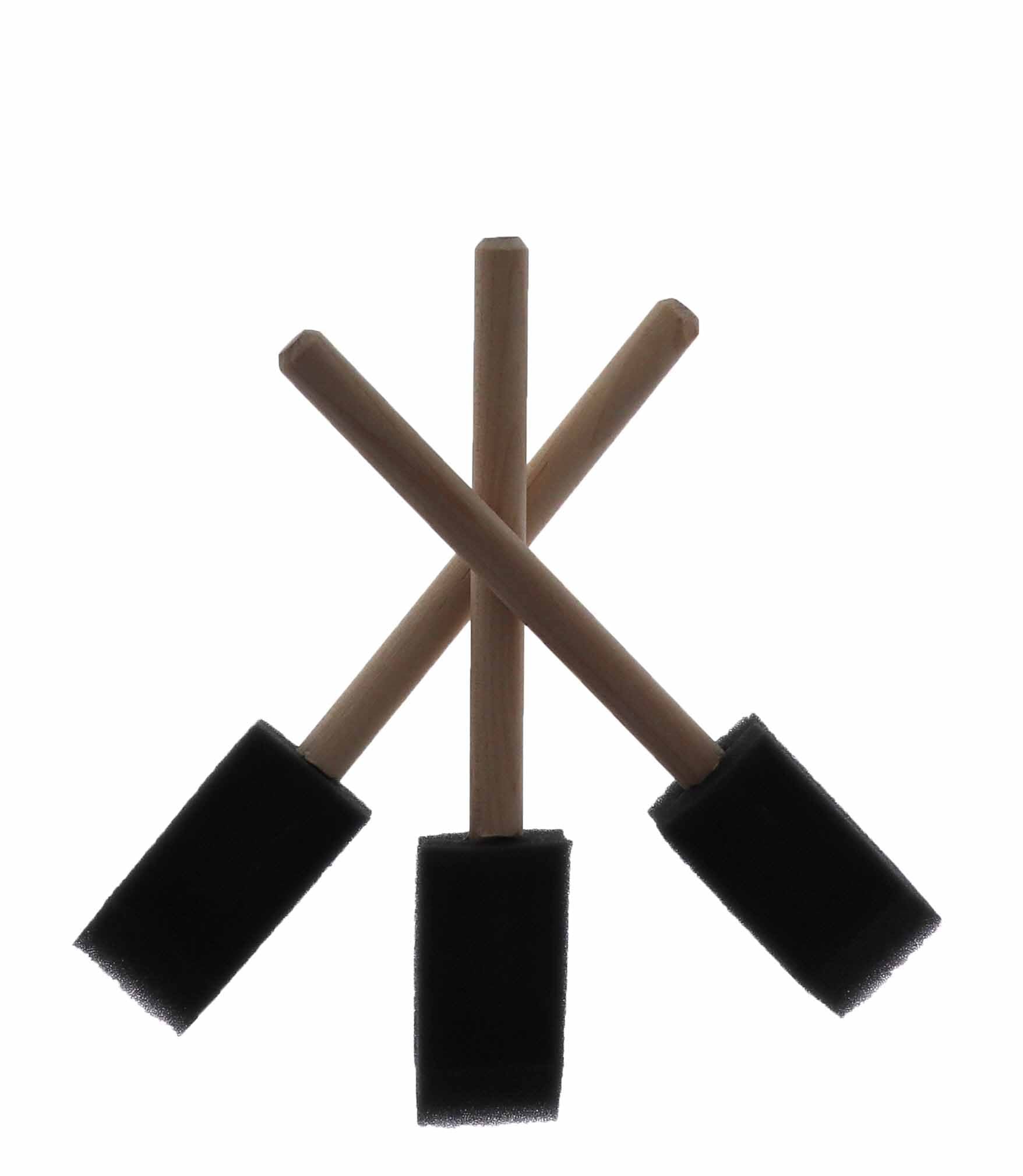 WallEc 1-inch foam brush close-up for smooth, even application