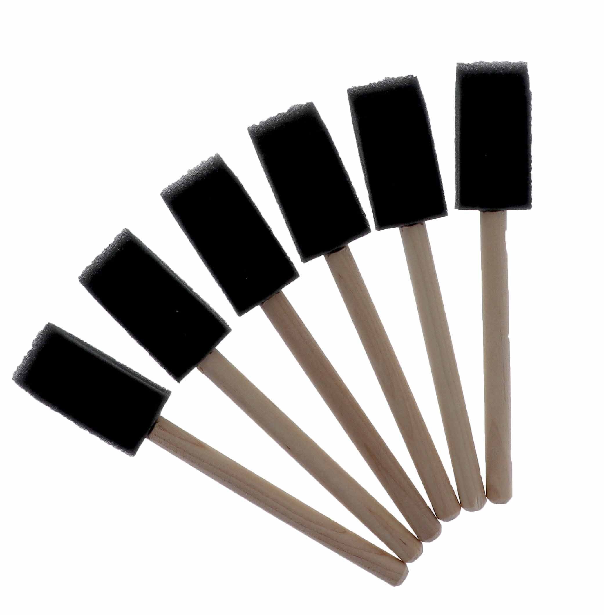 WallEc box of 48 foam brushes ready to use