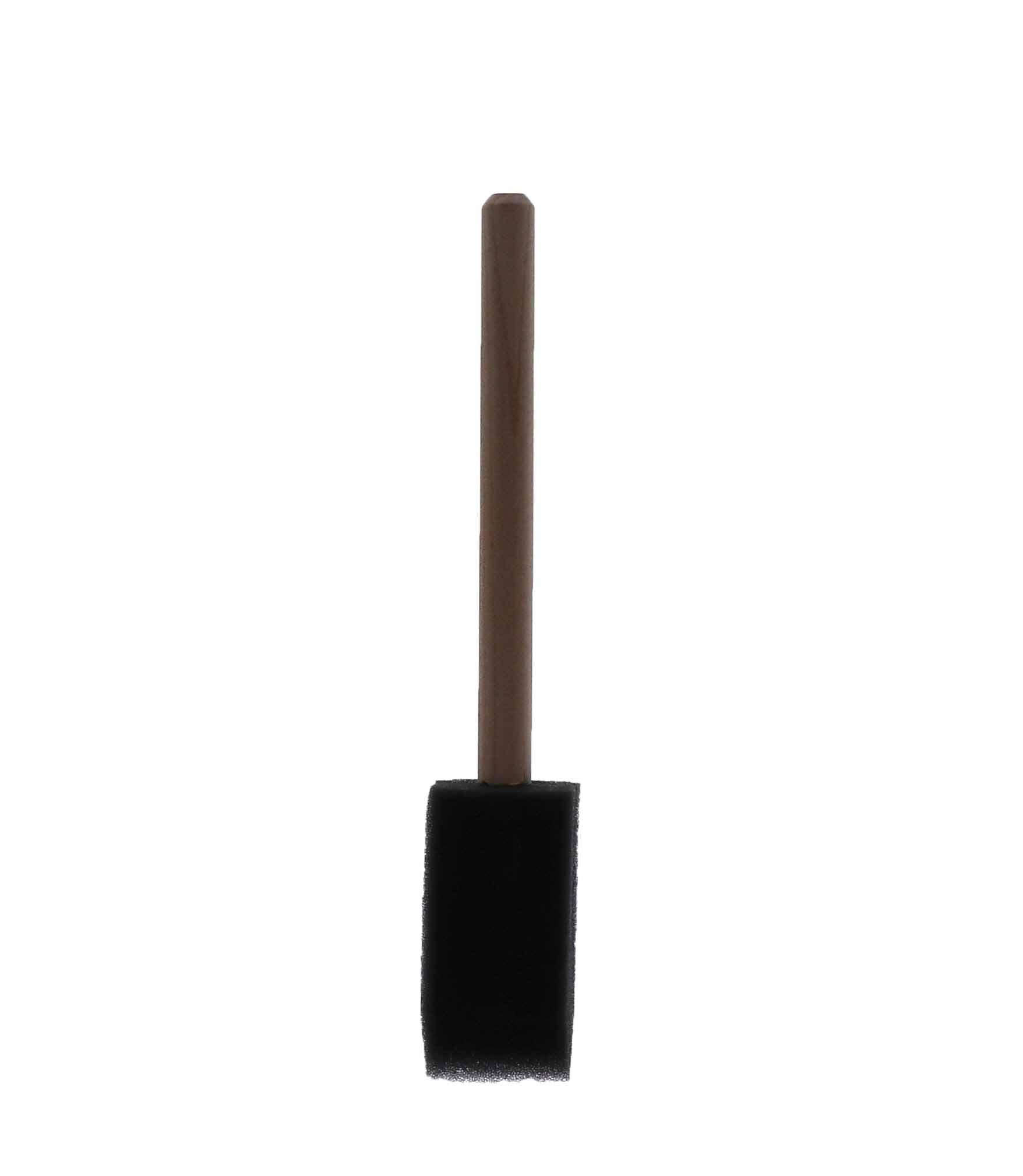 WallEc foam brush close-up showing soft foam tip for even coatings