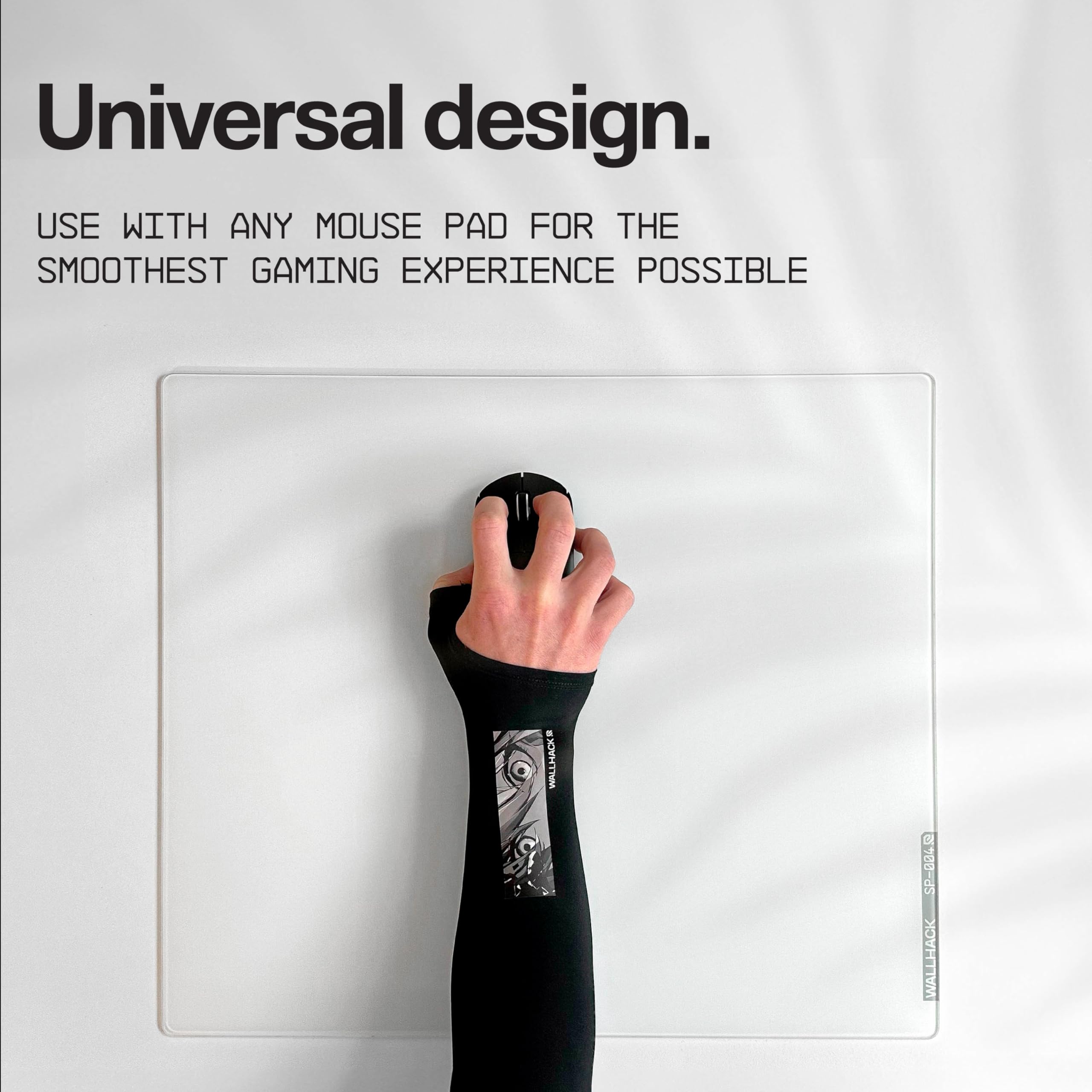 Wallhack arm sleeve demonstrates non-slip stability during play