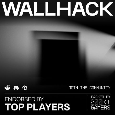 Wallhack Gaming Pro Sleeve: durable construction stays in place through intense play.