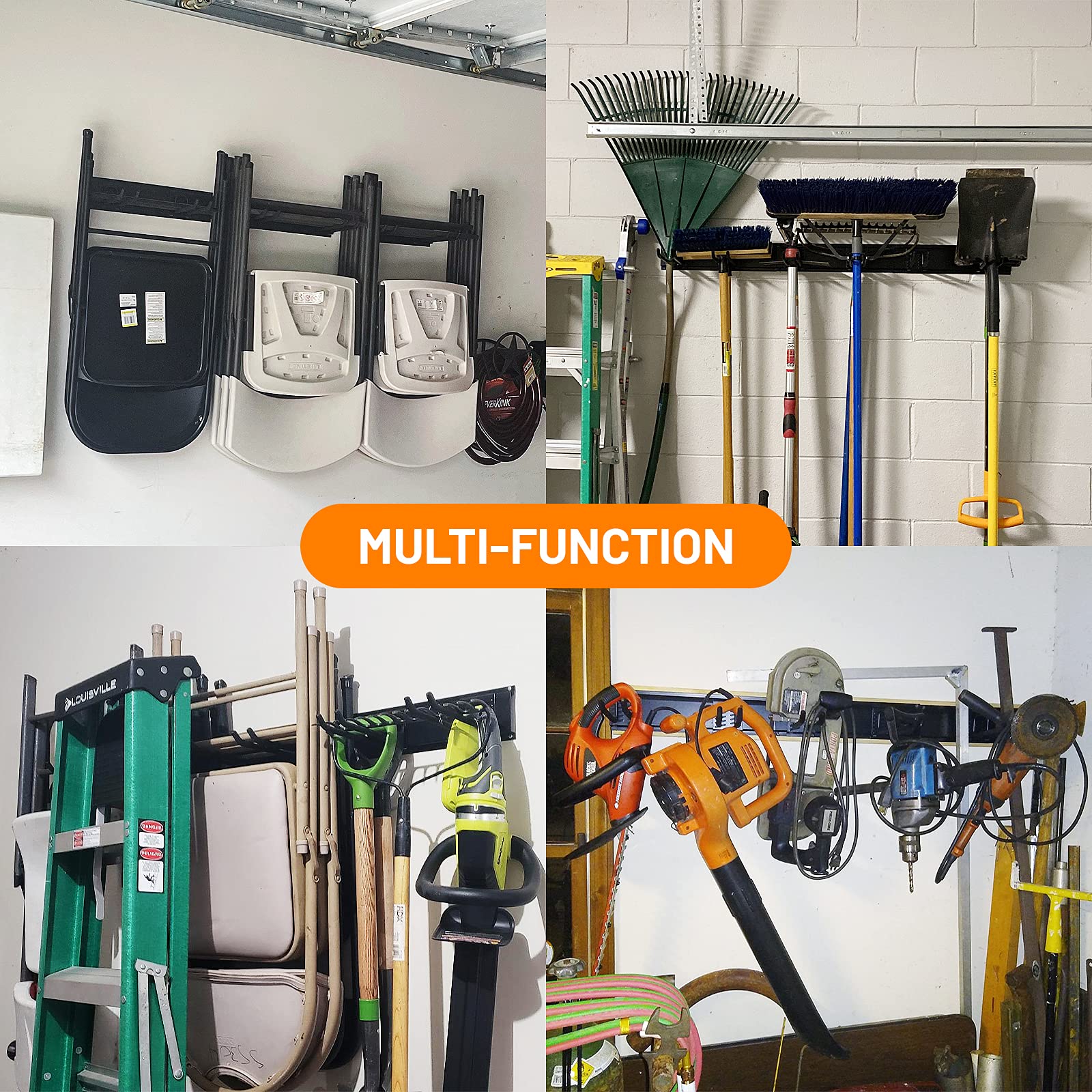 Wallmaster complete kit saves space and organizes gear.