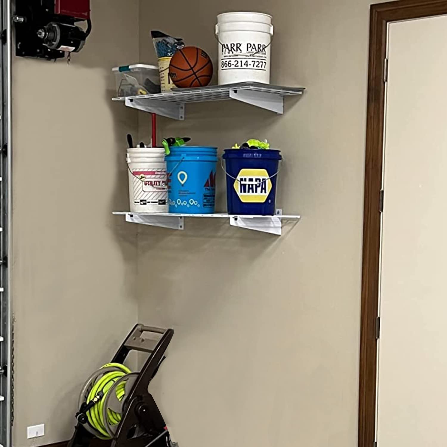 Wallmaster deck hooks for versatile tool hanging and quick access