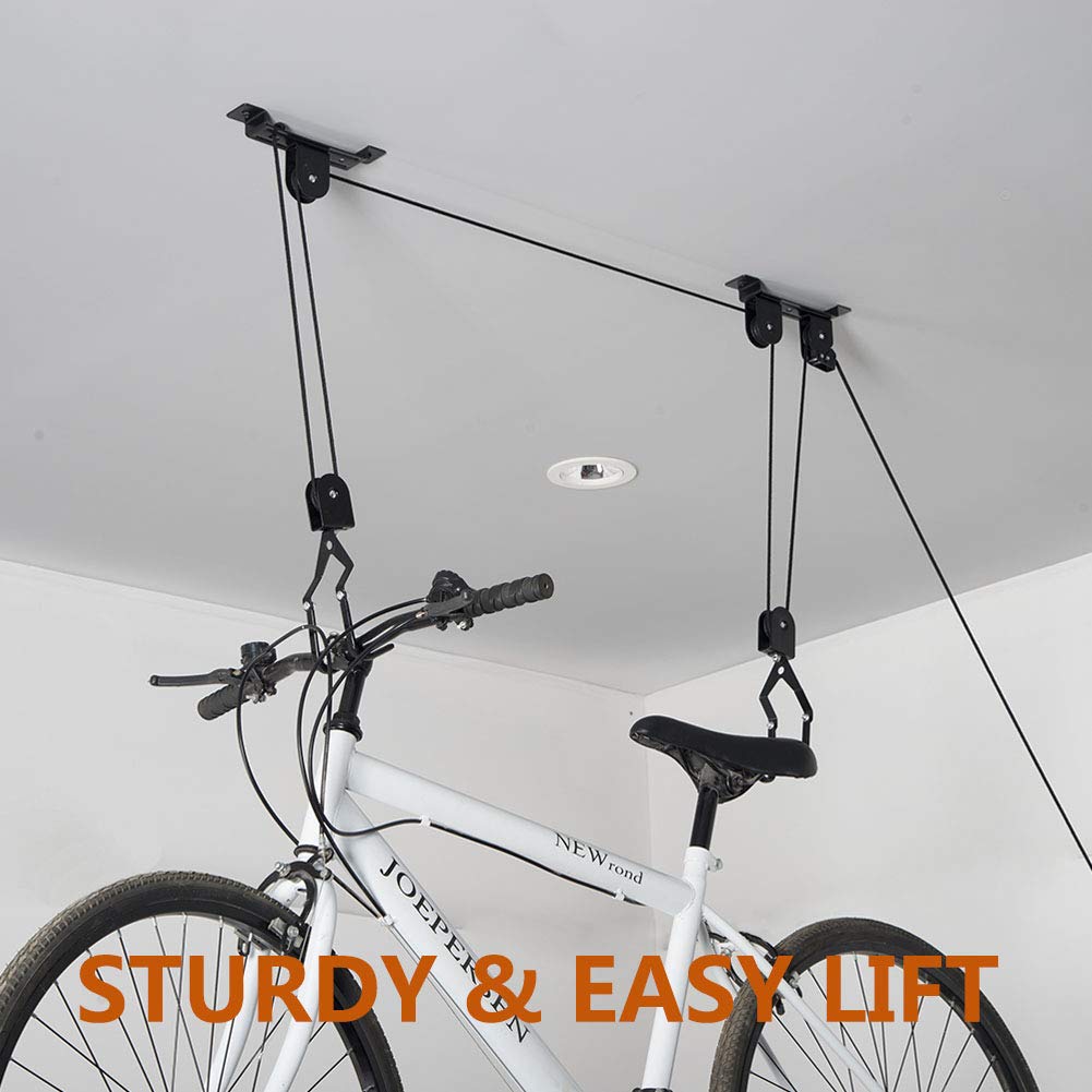 Wallmaster garage space-saving setup shown with basic tools.