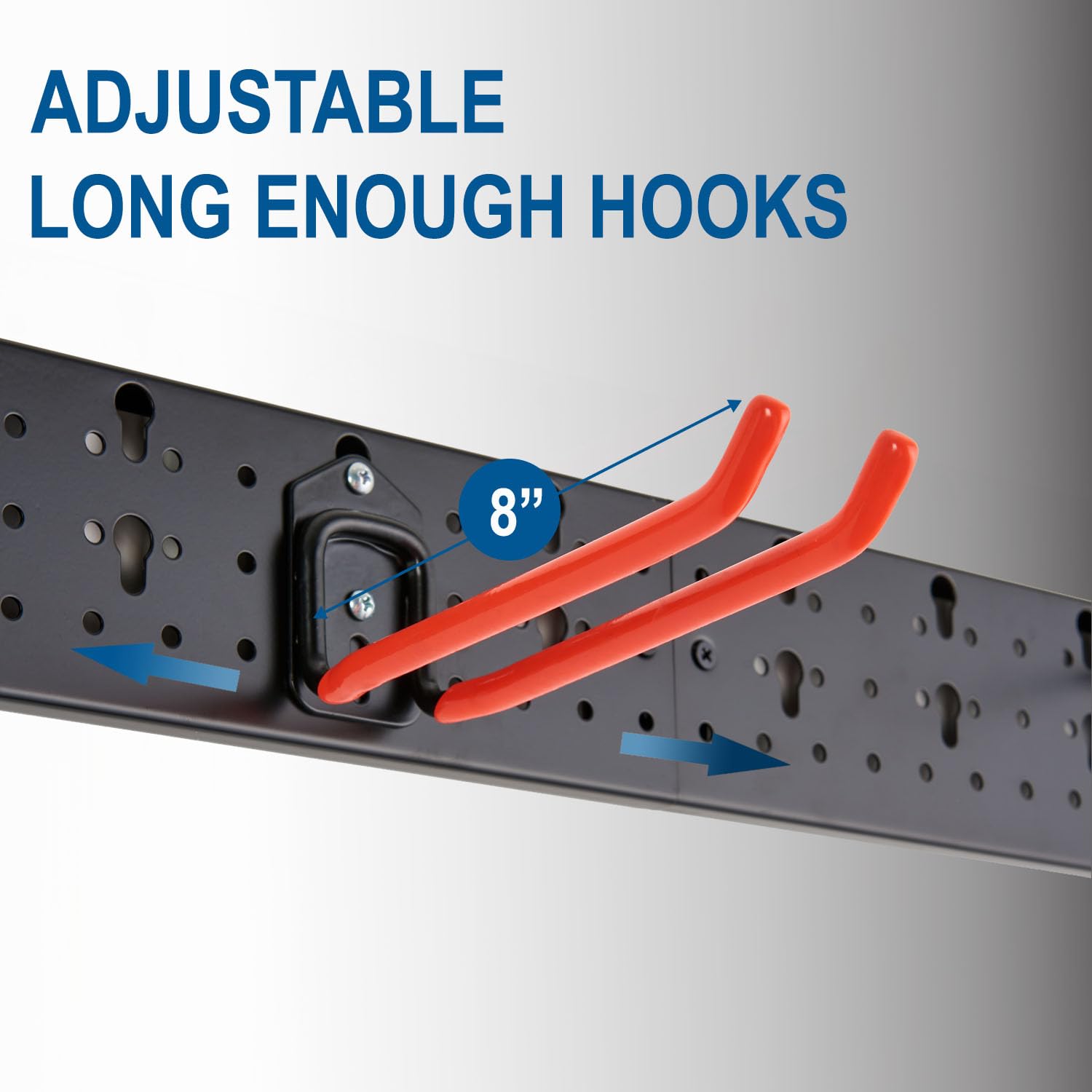 Wallmaster heavy-duty steel construction ensures durability
