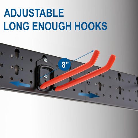 Wallmaster heavy-duty steel construction ensures durability