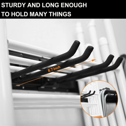 Wallmaster heavy-duty steel construction for garage storage