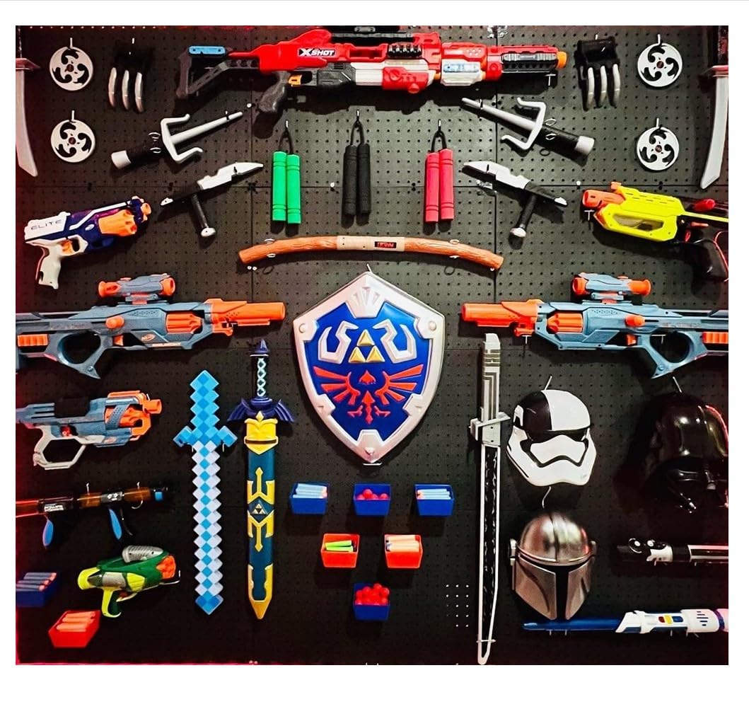 WallPeg indoor-outdoor use pegboard suitable for garages or playrooms
