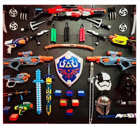 WallPeg indoor-outdoor use pegboard suitable for garages or playrooms