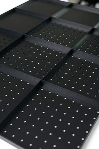 WallPeg weather-resistant pegboard suitable for indoor and outdoor use.