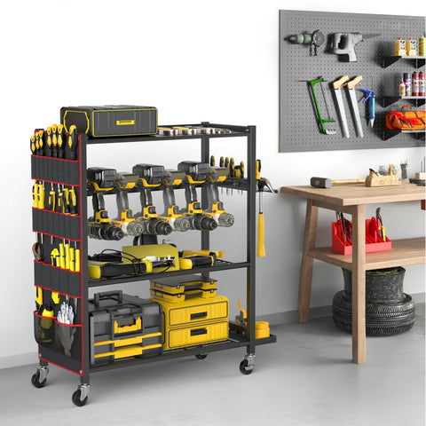 WALMANN drill-slots-organization keeps drills accessible during jobs.
