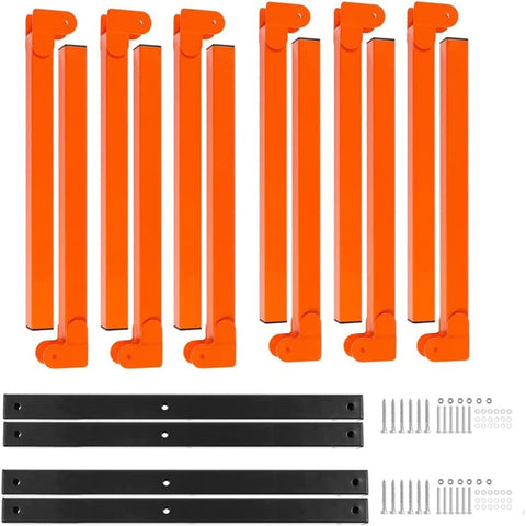 WALMANN assembly is easy with aligned brackets and customizable spacing.