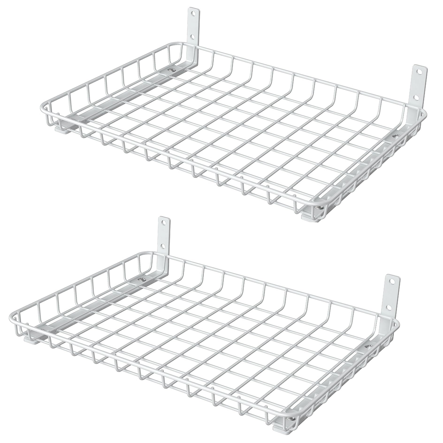 WALMANN wall shelf 12x18 inch with bracket for garage storage