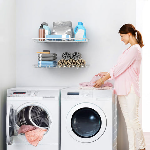 WALMANN white finish coordinates with any space style for a clean look