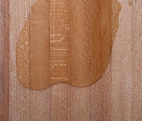 Walrus Oil wood spoon oiled to protect and improve moisture resistance.