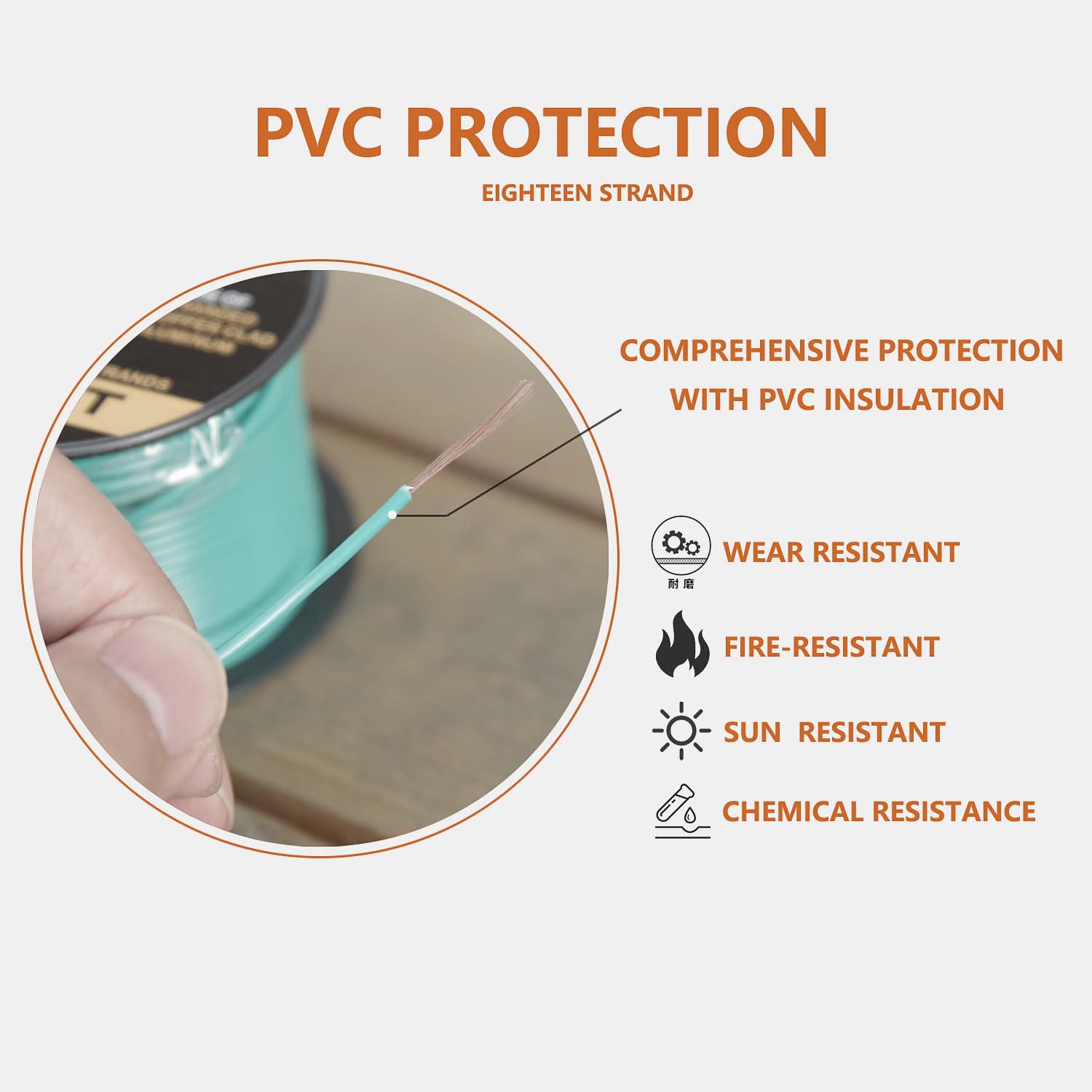 Copper clad aluminium wire by Wamarin delivers flexible handling.