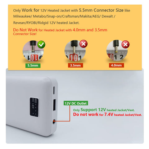 Wamlet 12V battery works with Revean, AEG, and Ryobi gear for extended use.