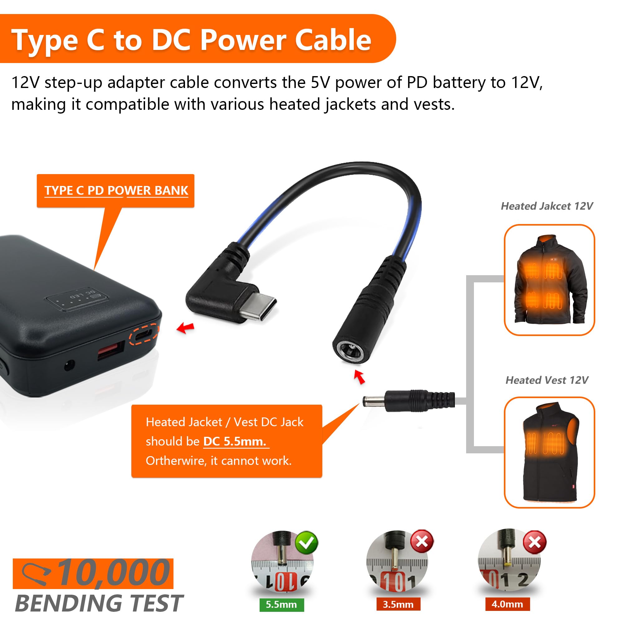 Wamlet Milwaukee M12 compatibility for convenient jacket battery replacement