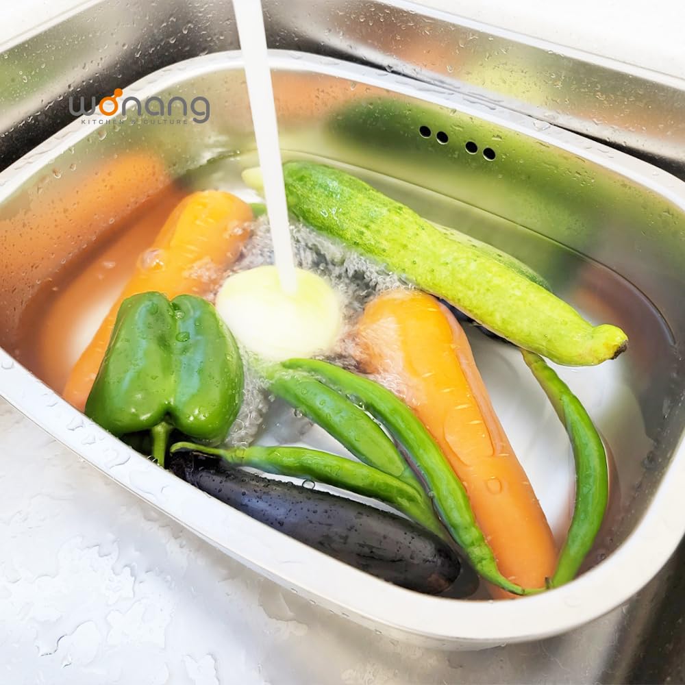 WANANG compact-fit supports most kitchen sinks