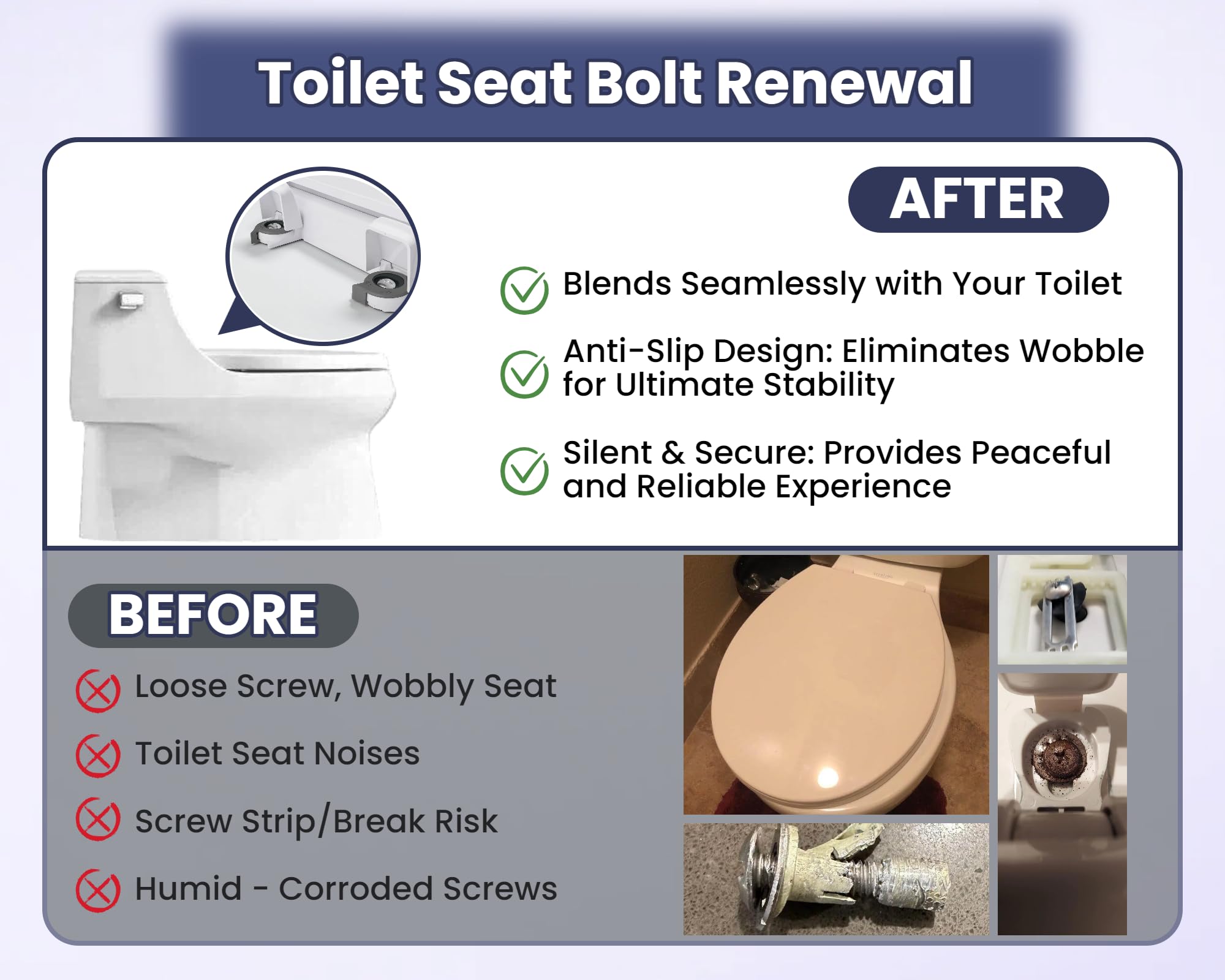 Complete Wangenbro kit includes spare parts for multiple bathrooms.
