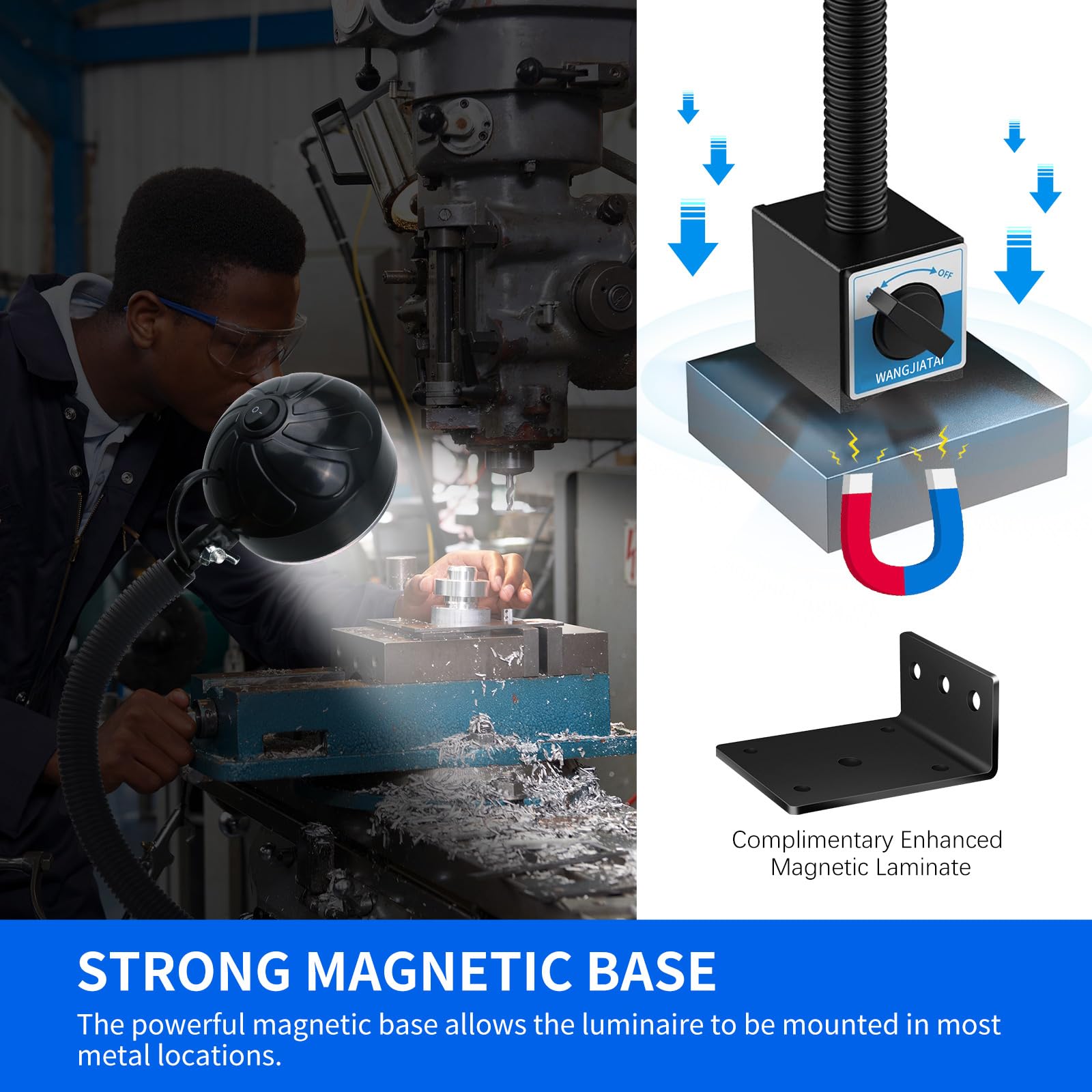 WangJiaTai durable aluminum body suited for busy workshops
