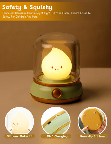 WANIDEA 15-minute timer night light helps bedtime routines.