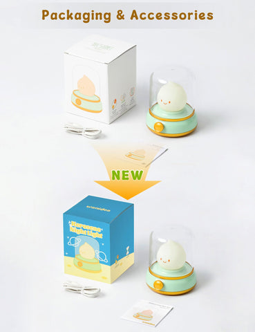 WANIDEA cute decor lamp, perfect desk accessory and gift idea.