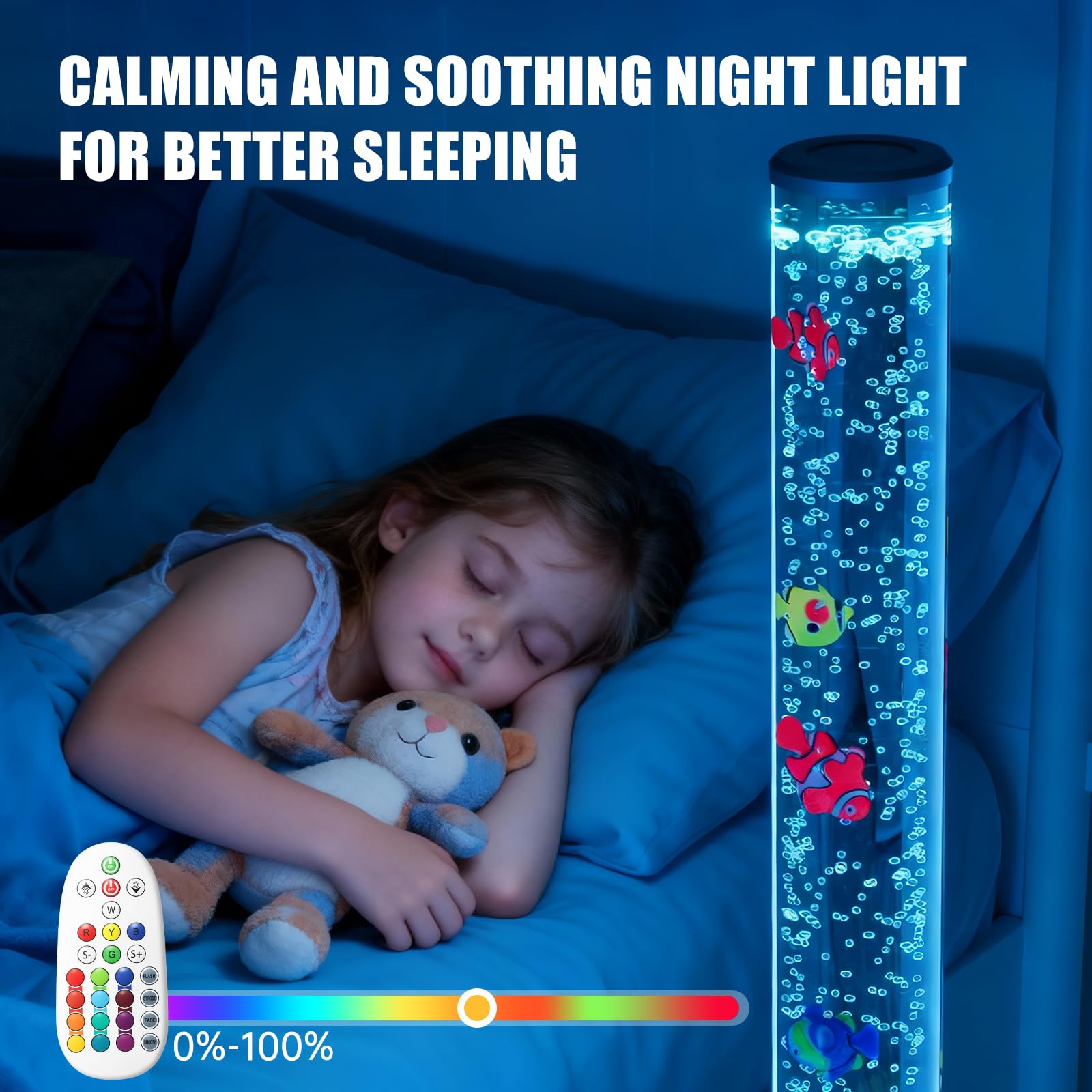 Wankeer lamp offers 17 colors and multiple modes for mood light