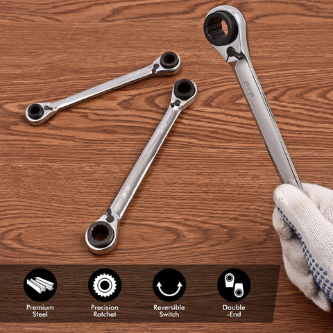 Wanlvkang double reversing levers in use for easy direction changes
