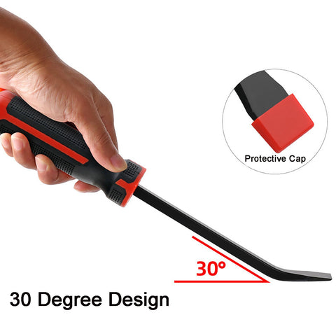 wanlvkang pry bar 12-inch hammer-cap supports forceful prying