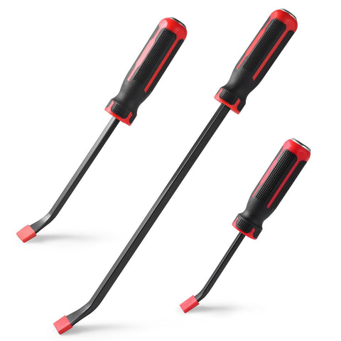 wanlvkang pry bar 8-inch angled-tip for tight spaces and strong leverage