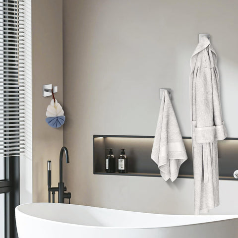 Warlve square hook is versatile for bathrooms, kitchens, bedrooms, and laundry rooms