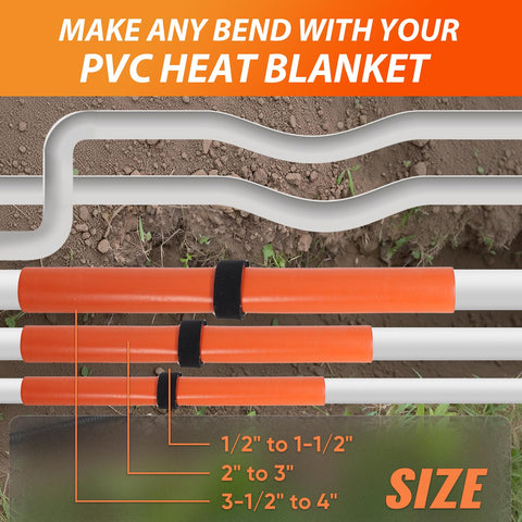 WARMOASIS PVC heat blanket 6.5-foot lead reduces cable strain