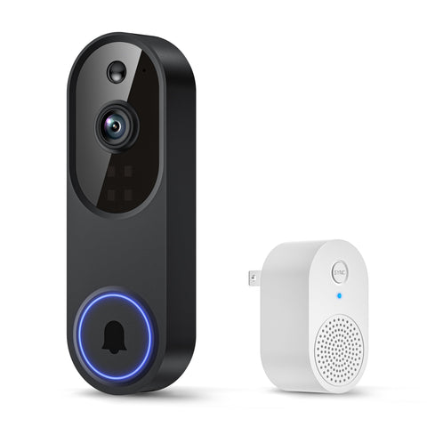WarmBot doorbell front view for secure home monitoring and instant alerts.