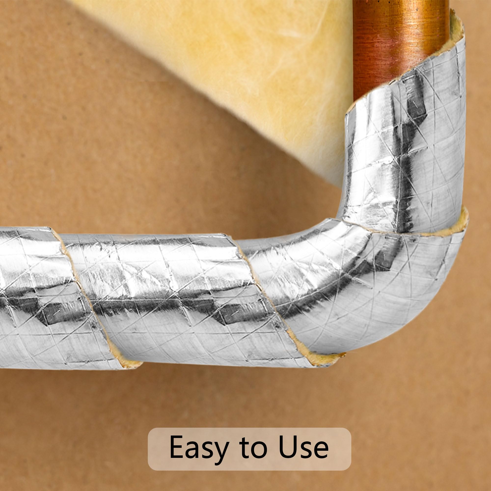 Warmfarm insulated wrap for hot and cold pipes maintains temperature