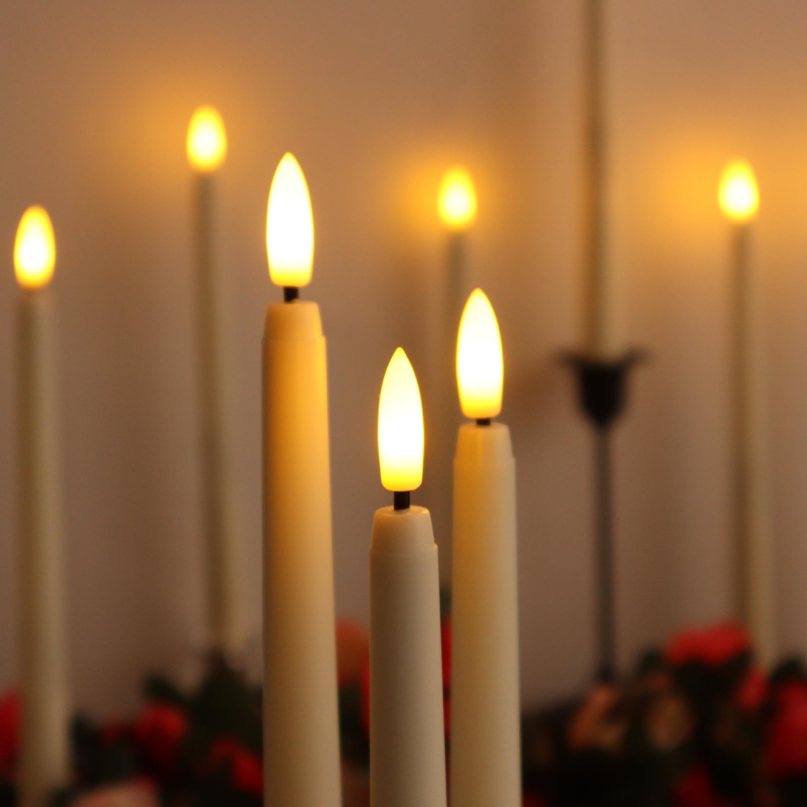 Warmhere remote-control candles simplify event lighting with timer options for convenience.