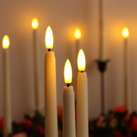Warmhere remote-control candles simplify event lighting with timer options for convenience.