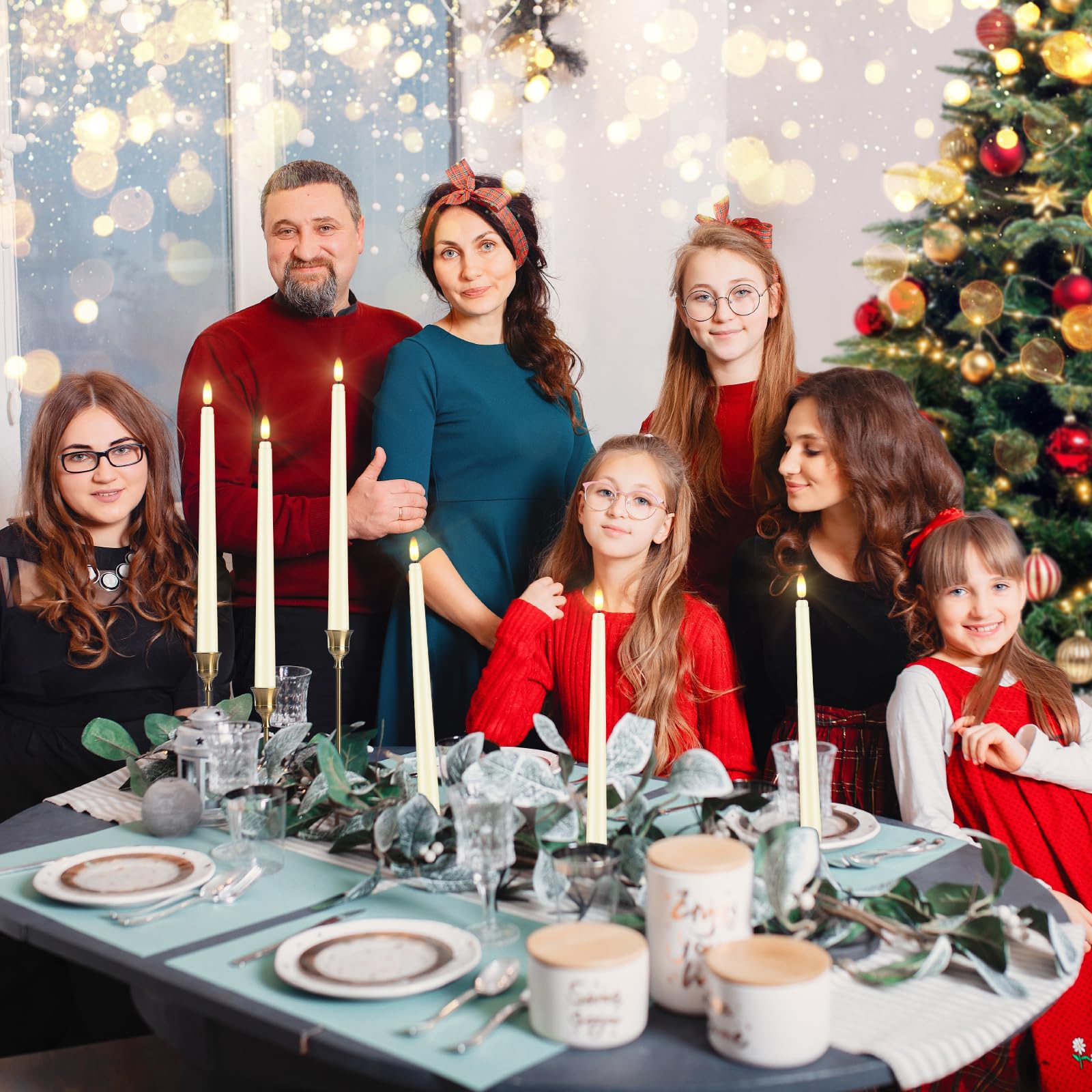 Warmhere 32-piece set supports versatile decor from weddings to holiday tables.
