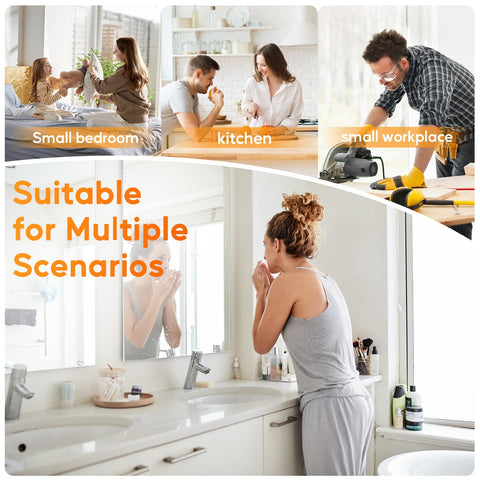 WARMOASIS quiet operation ideal for undisturbed showers