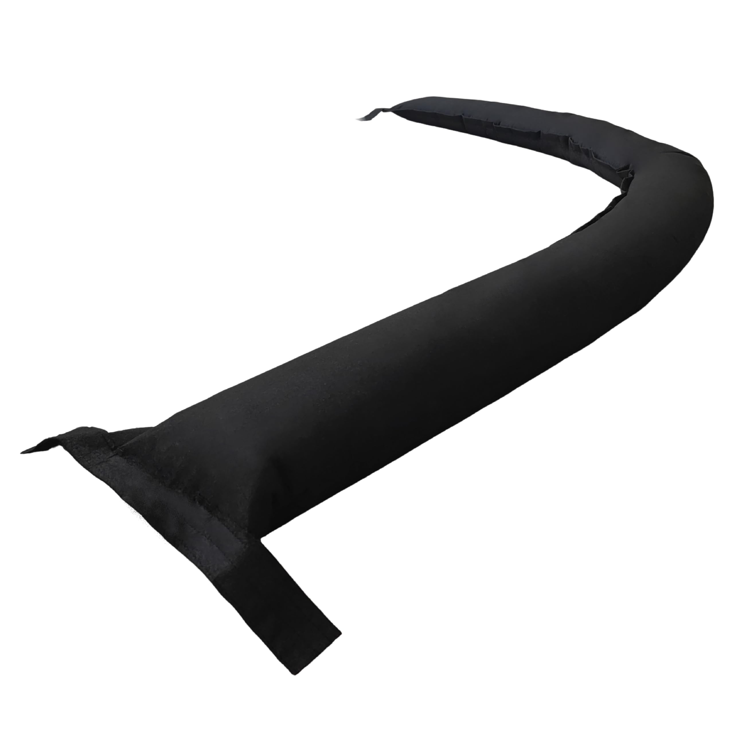 Warmoon 10ft flood barrier in dry form ready for quick deployment