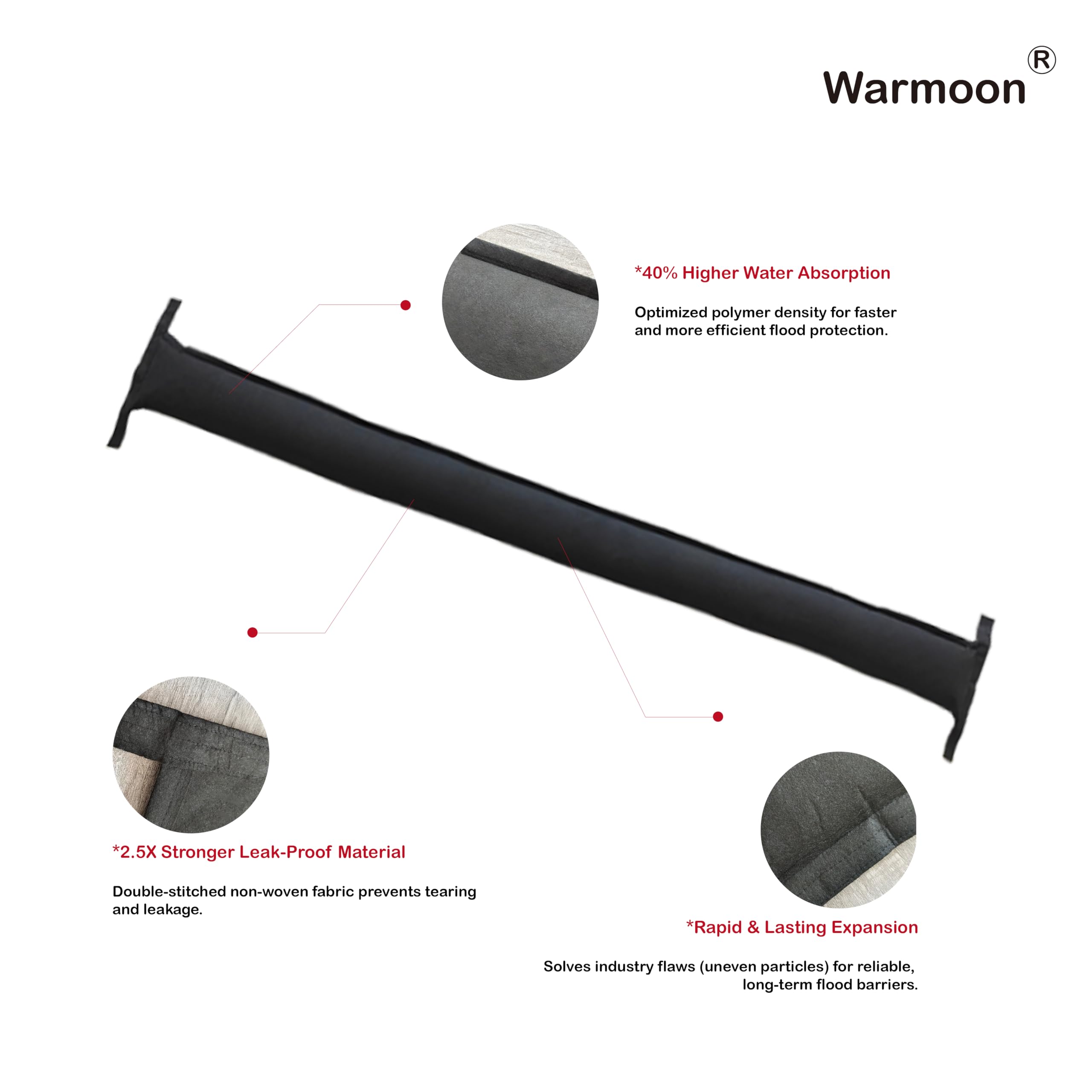 Warmoon barrier activation spray being applied for rapid protection