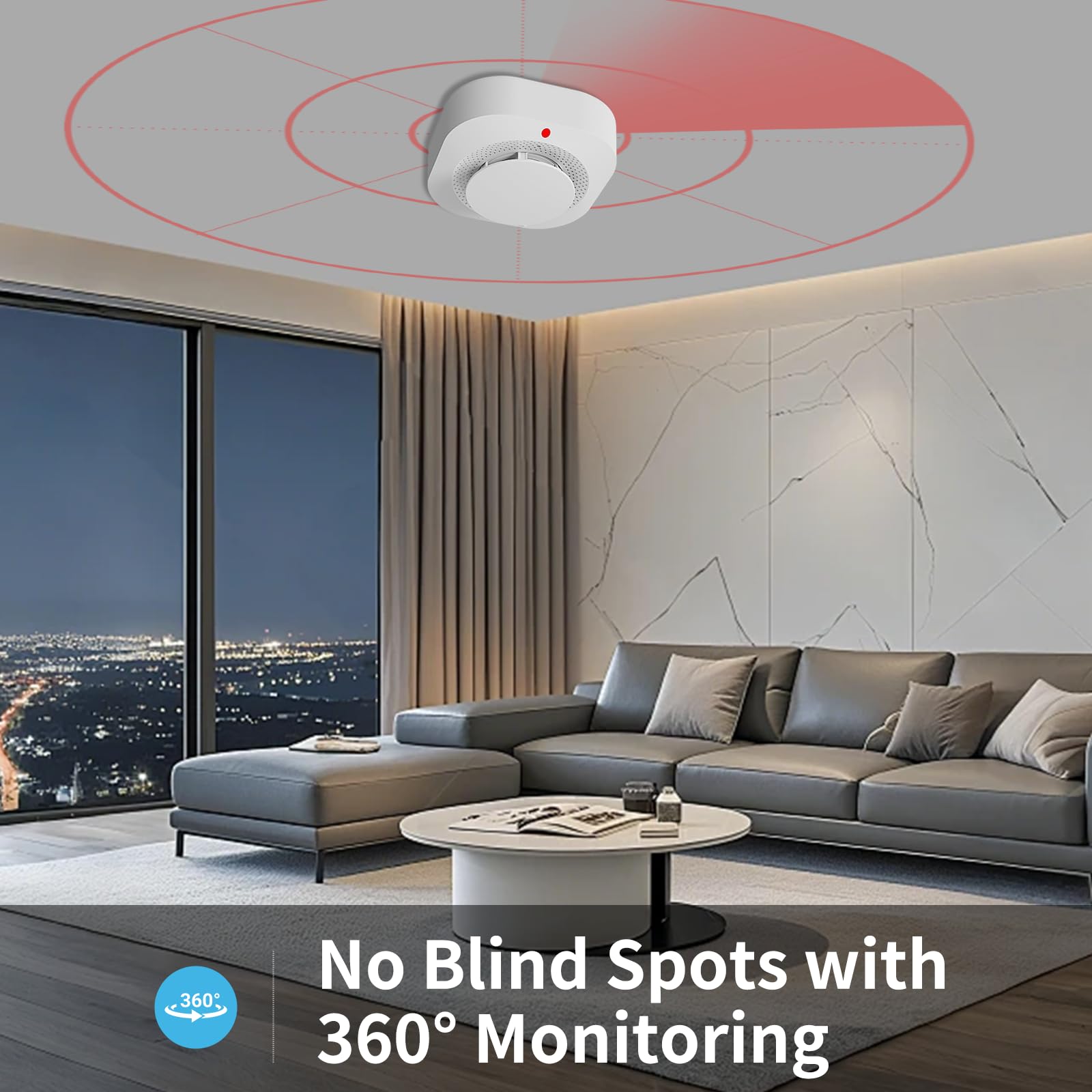WARROXIDE installation kit enables quick ceiling mounting with included screws.