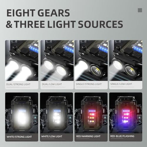 WARSUN COB wide-beam work light for broad illumination