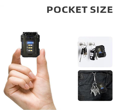 WARSUN keychain light clips securely for easy access