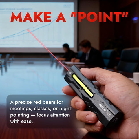 WARSUN T9 PRO night walking beam for safety and visibility