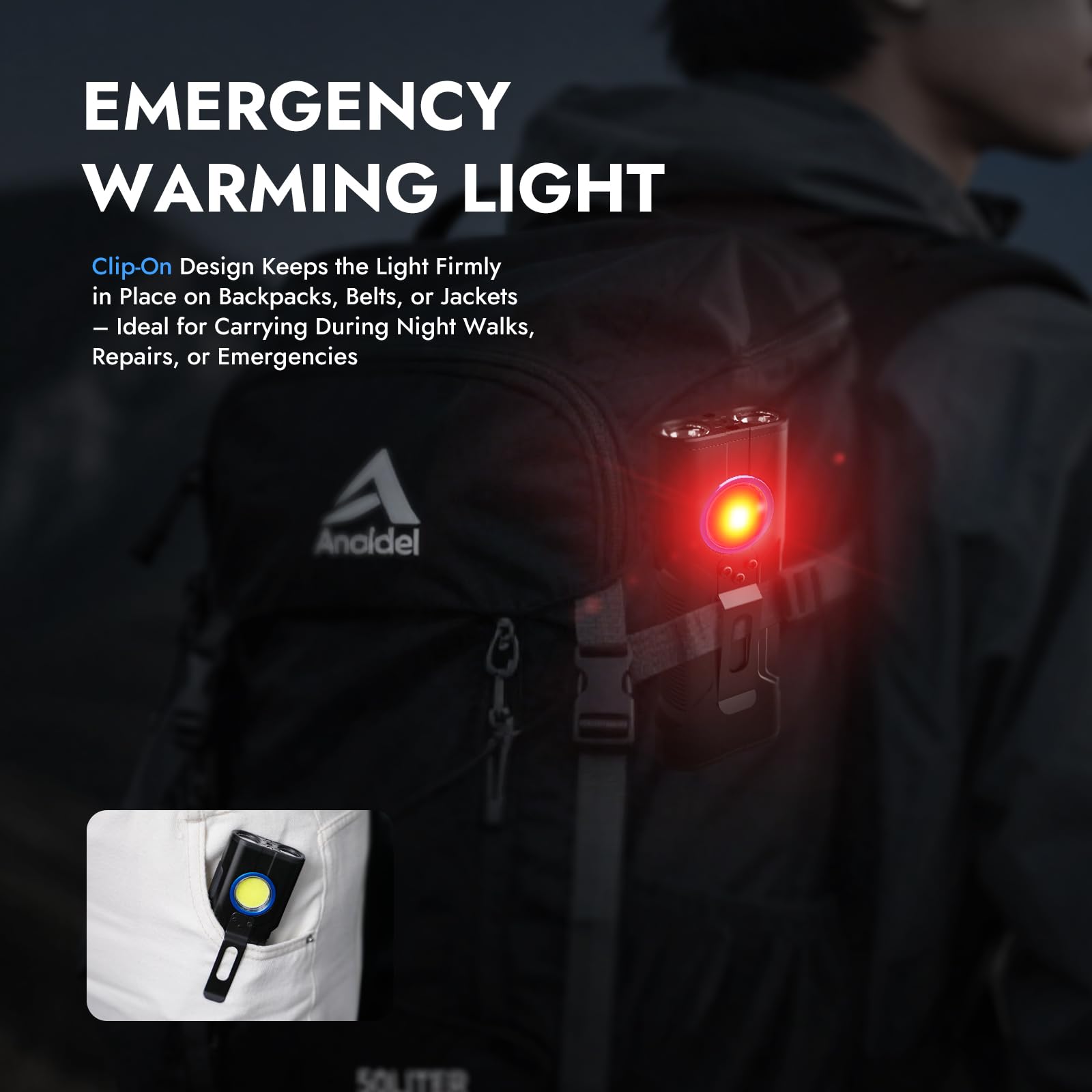 WARSUN X608S lanyard offers quick access and secure carrying