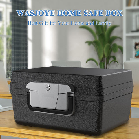 WASJOYE Safe Box sealing strip demonstrates waterproof protection against spills