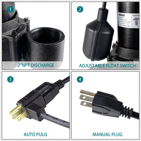 Wassermann 10 ft cable provides flexible power connection in tight pits