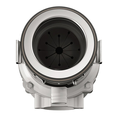 Glass filled nylon grind chamber on Waste King L-111 resists rust and corrosion over time