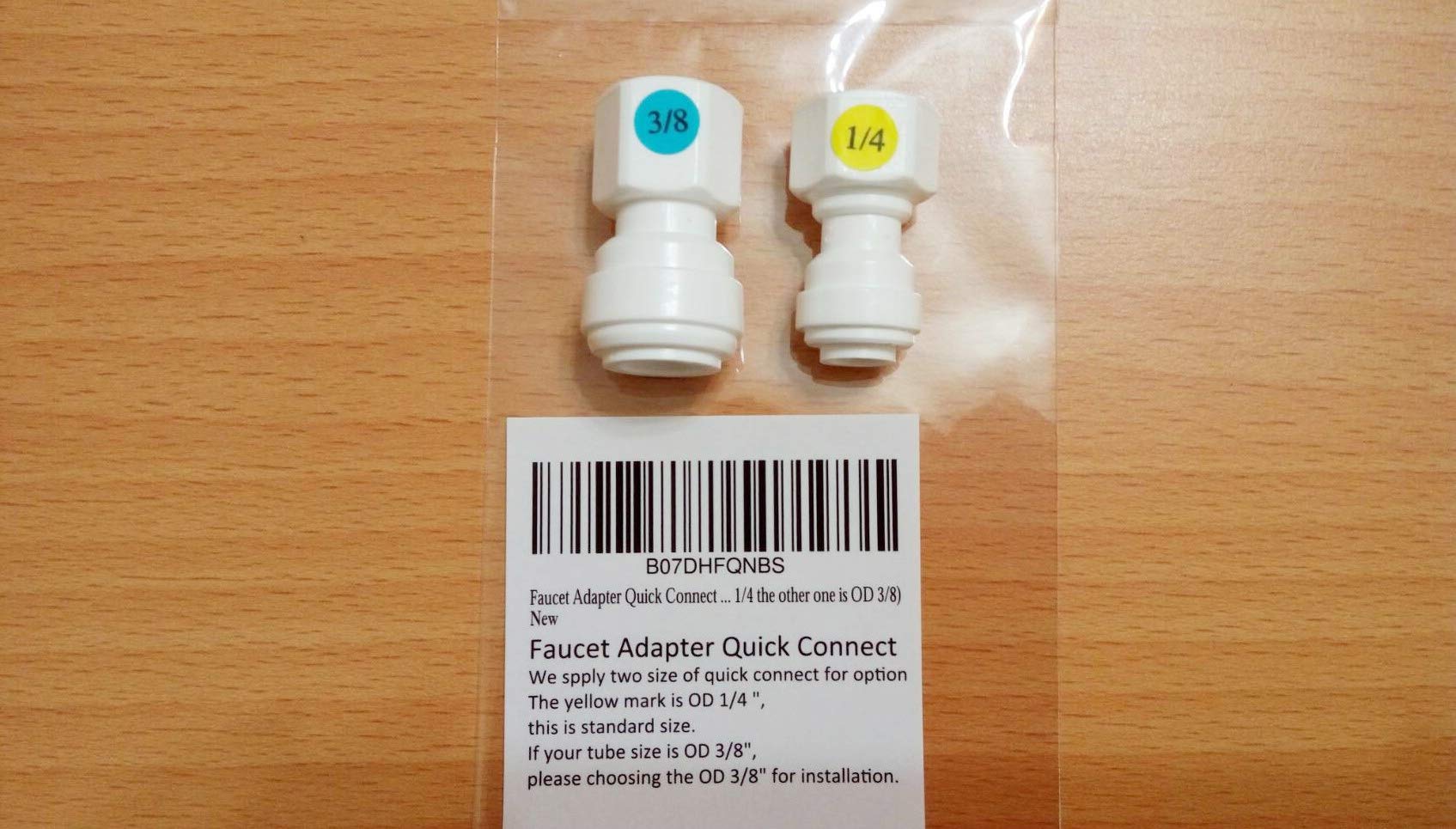 Water Filter Tec brushed-nickel RO faucet compatible with standard RO systems